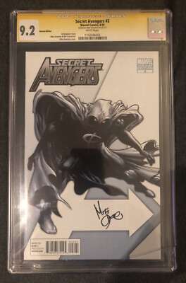 Secret Avengers #2 CGC SS 9.2 (NM-) SIGNED by Mike Deodato (NUR 2 WELTWEIT!)