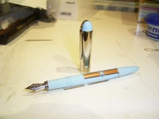 WAHL EVERSHARP Skyline Dreamcollector Fountain Pen, blue, DC pattern