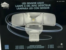 Homezone Security Led Sensor Motion Activated Light 37watts 2,600 Lumens openbox