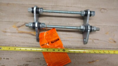 2 X RUBBER EXPANSION JOINT CONTROL ROD LIMIT BOLT-ON GUSSET PLATES MATING FLANGE