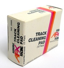 1 Box 12 Packs 1974 Aurora AFX T-Jet Slot Car TRACK CLEANING PAD 2595 GreatBox 