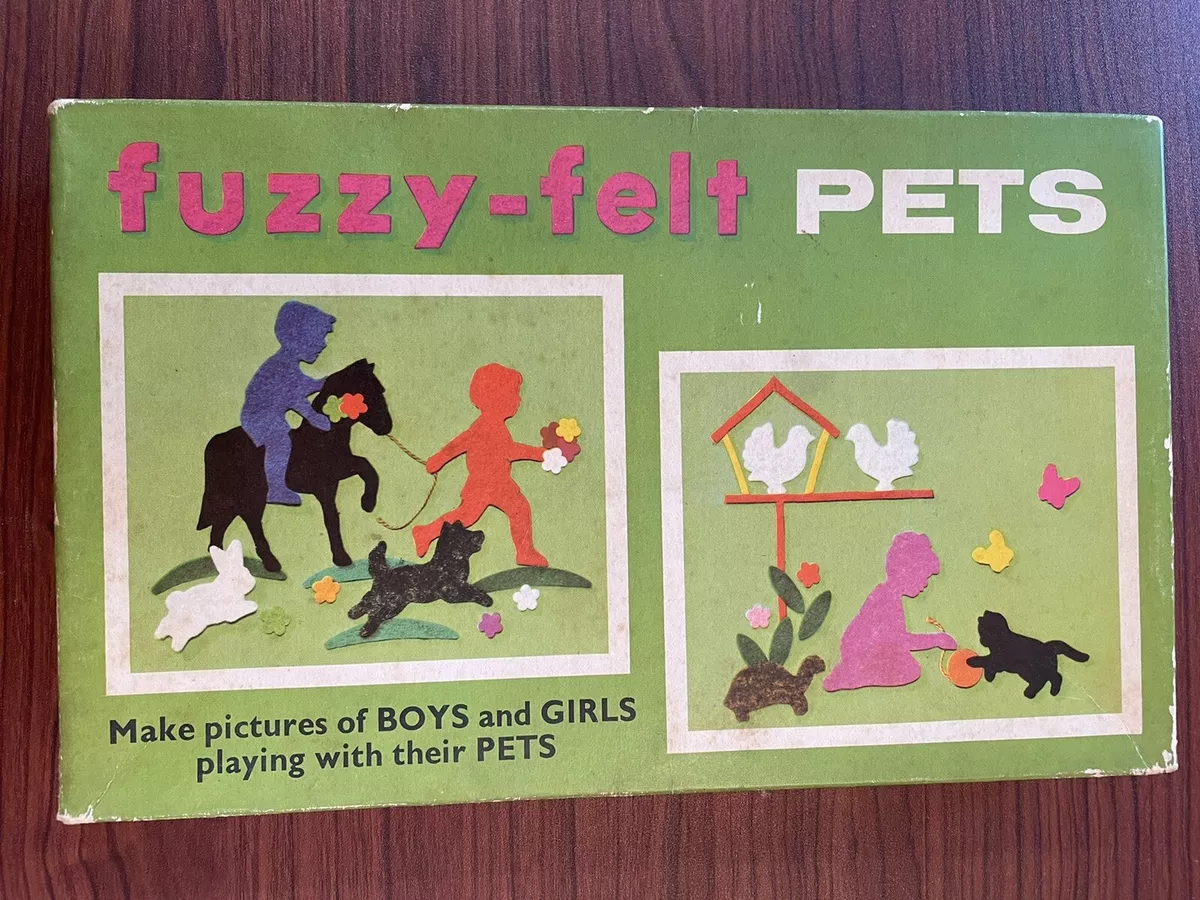 Fuzzy hotsell felt vintage