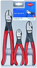 Knipex 3pc Diagonal Cutter Plier Set 6.25, 8 & 10 High Leverage 002005US in Tray