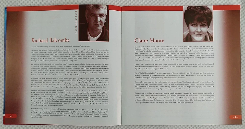 Rodgers and Hammerstein Gala Souvenir Brochure 2007 Symphony Hall Birmingham - Image 4 of 4