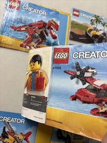 Lego Instruction Manual Lot - Scooby Doo Creator Ninjago Friends Lego Movie