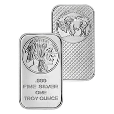 1 Troy Oz Buffalo .999 Silver Bar - Sealed Commemorative coin