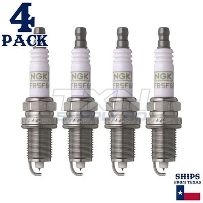 4 Pack NGK G-Power Spark Plugs 1990-1994 for Mazda MPV 2.6L L4