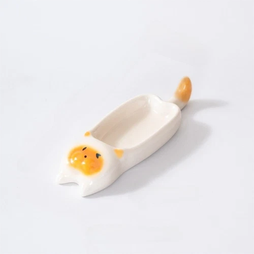 Ceramic Snack Plates Cat Sauce Dishes Dessert Dish Fruit Snack Tray Tableware US - Picture 34 of 36