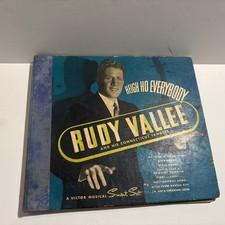 Rudy Vallee Heigh Ho Everybody 4 Vinyl Records #801