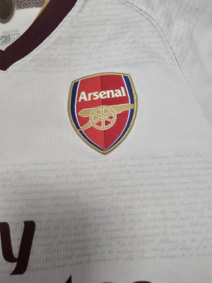 Vintage Arsenal Herbert Chapman 2007/08 Away Football Shirt Mens