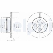 Disque de frein Nissan PIXO