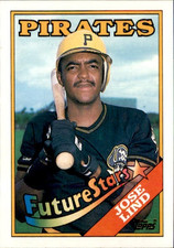 Jose Lind 1988 Topps Future Stars Rookie Card #767. rookie card picture
