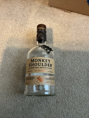 Monkey Shoulder Scotch Whiskey (empty bottle)
