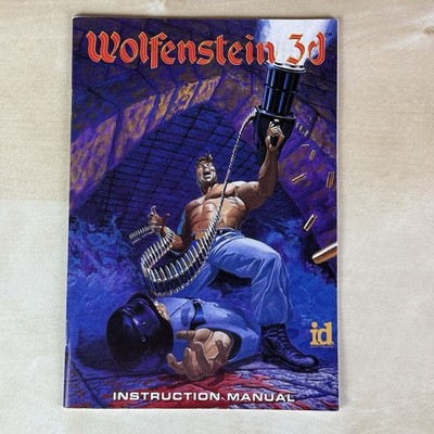 Wolfenstein 3D Apple Mac Original Manual Only (No Game)  Excellent Vintage 1992