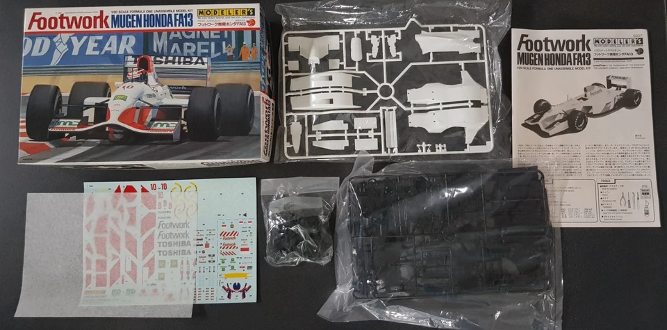 Rarität MODELER´S Footwork Mugen Honda FA 13 GP Suzuka " # 10 " 1:20 # 5007 NEU - Bild 2 von 4