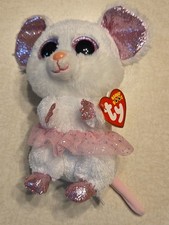 Ty Beanie Boos Plush 6" Nina Ballerina Mouse