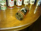 GB LIGHT LAGER BEER VANITY LID RED CHRISTMAS FLAT TOP BEER CAN GRIESEDIECK MO — photo 5