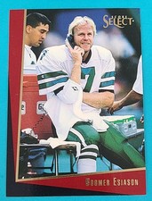 1993 Select #76 Boomer Esiason New York Jets FOOTBALL Card H