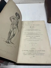1855 James Cowles Prichard / The Natural History of Man Vol. 1&2. Illustrated