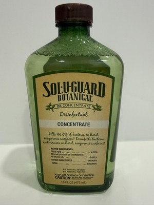 Melaleuca Sol-U-Guard Botanical 2X Concentrate Disinfectant 16 fl oz NEW SEALED