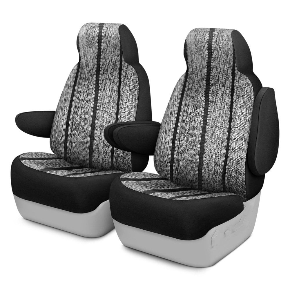 Saddleman 028177-01 Saddle Blanket 2nd Row Black Custom Seat Covers