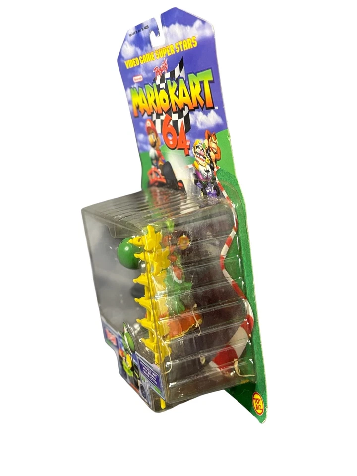 Figura YOSHI Mario Kart 64 TOY BIZ rara 1999 NINTENDO sin abrir estado sellado Foto 2 de 4