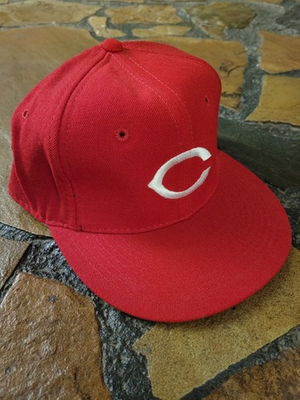 #ad #ad Deadstock Vintage Cincinnati Reds New Era Diamond Pro Wool MLB Fitted Hat 7 5 8 $22.95