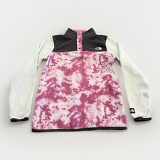 The North Face Girls Glacier T-SNAP Fleece Pullover Jacket Size XL