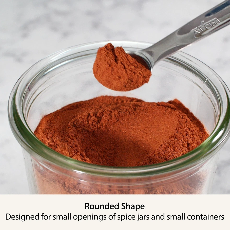 All-Clad 59918 Stainless Steel Measuring Spoon Set, 4-Piece, Silver - Image 4 of 4