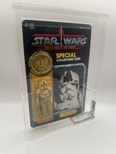 Kenner 1985 POTF Star Wars 92-back AT AT Driver AFA 80 Y