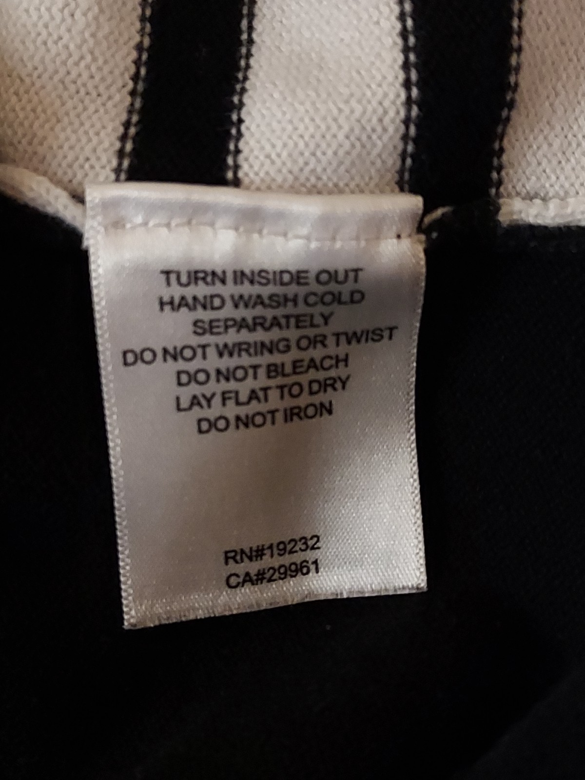 Alfred Dunner Patchwork Stripe  Sweater Black Whi… - image 5