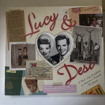 Vintage Lucy & Desi A Real Life Scrapbook Of Americas Favorite TV Couple