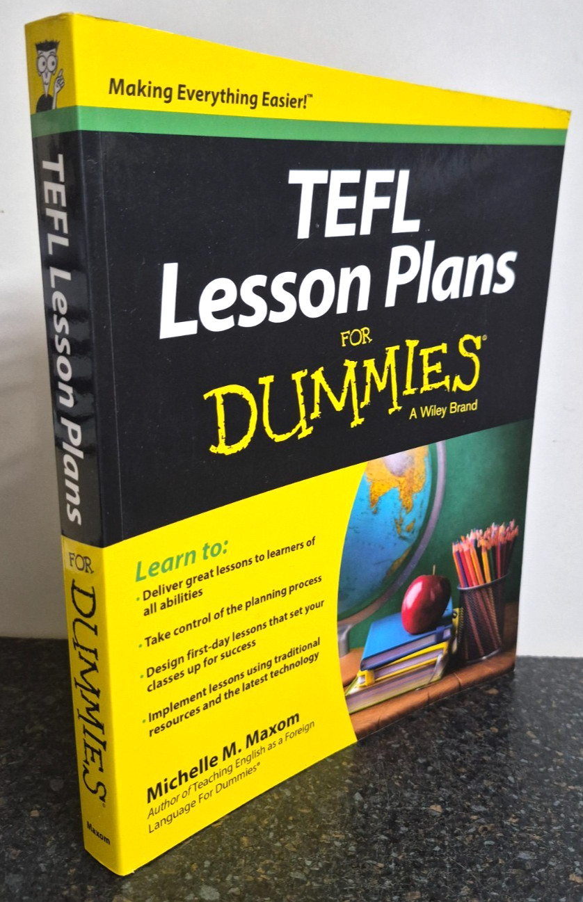 TEFL Lesson Plans for Dummies by Michelle M. Maxom , Paperback