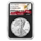 2025-S $1 1-oz Proof American Silver Eagle NGC PF70UC FDI Exclusive Eagle Label