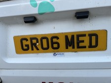 'GR06MED' plate for Mobile Dog Groomer