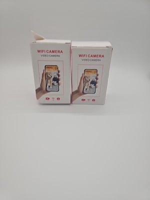 Set Of Two X6 Wifi Mini WiFi Hidden Cameras