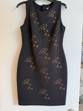 Tommy Hilfiger studded sheath cocktail dress sleeveless