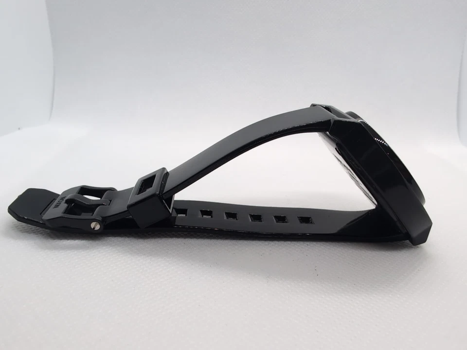 Reloj unisex NIXON Time Teller P negro rojo brillante para hombre mujer con batería nueva Foto 4 de 4