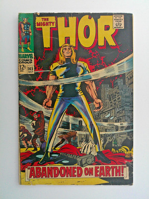 The Mighty Thor #145 (1967) Marvel Comics - Low Grade Reader Copy