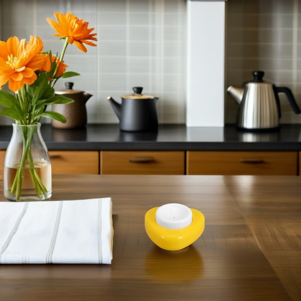 5 Pcs Egg Opener Tool Hard Boiled Peeler Needle Punch Plastic Base Pick up