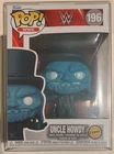 FUNKO POP WWE UNCLE HOWDY LIMITED EDITION CHASE #196 + POP PROTECTOR NEW