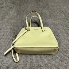 Kate Spade Dome Satchel Bag Yellow Medium