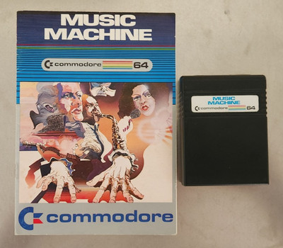  Commodore 64 - Music Machine - Cartridge and Manual