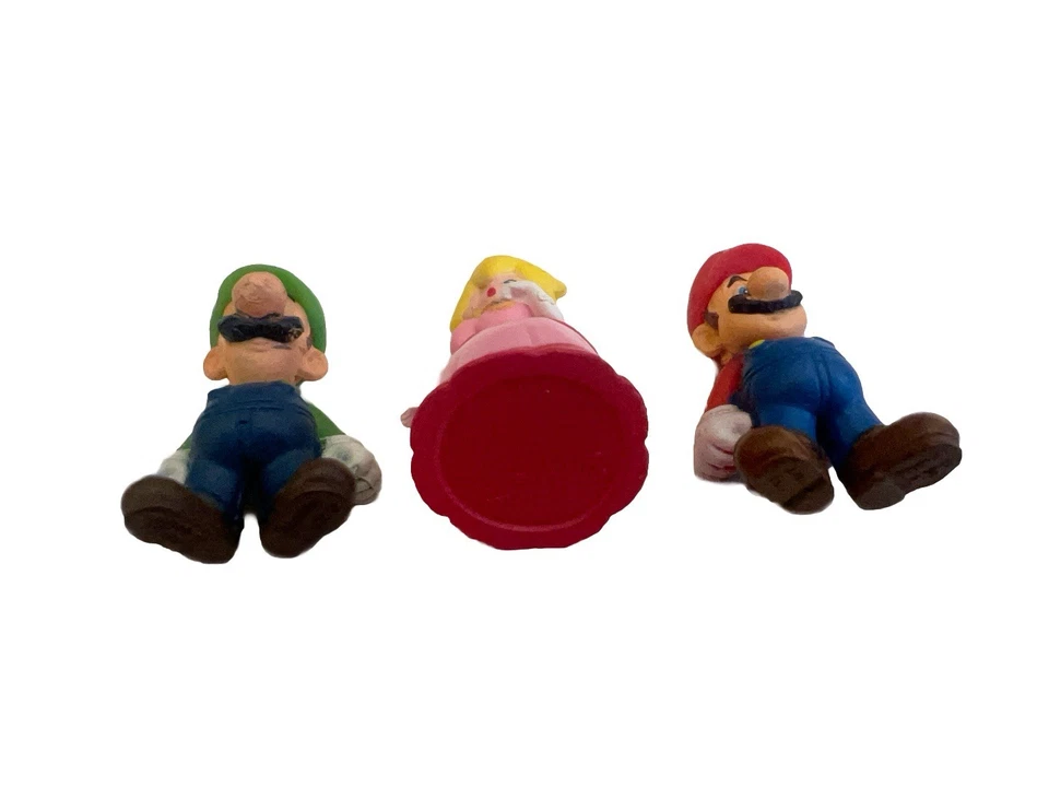Figuras Nintendo MICRO LAND - Mario, Luigi y Princesa Melocotón  Foto 3 de 4