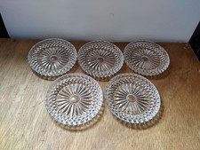 5 Kristall Untersetzer, Ø 9 cm, unbenutzt, wie Neu, 10 Stk. insgesamt vorhanden