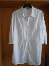 Bluse  Hemdbluse Tunika Gr. 48   100% Baumwol...