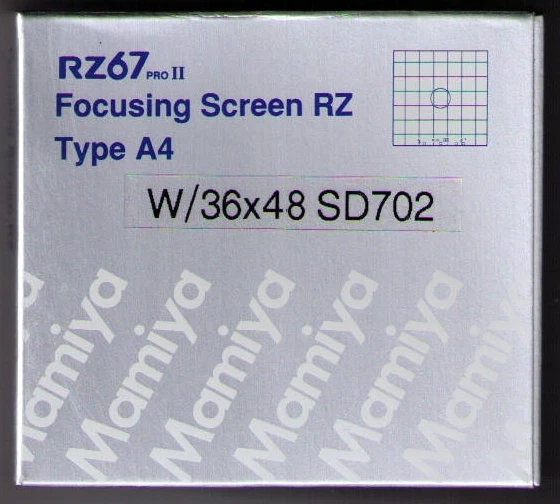 mamiya rz 6x6 back
