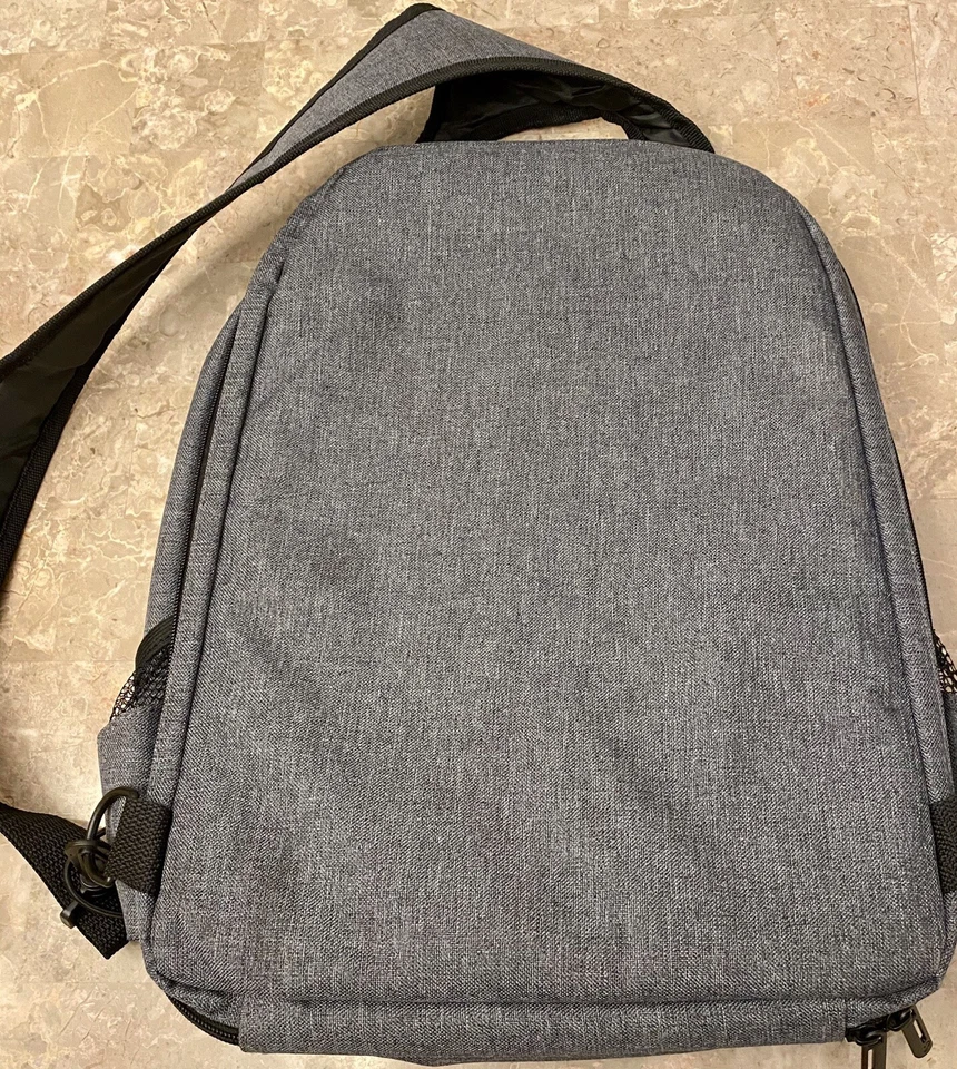 Visual Studio Live! Laptop Computer Backpack Bag Gray Black - Image 2 of 4