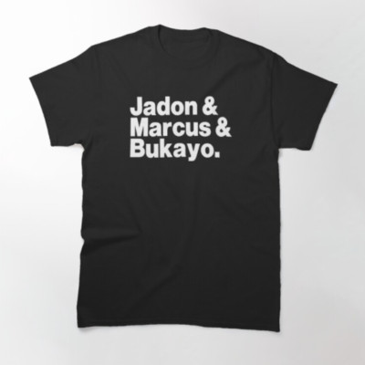 Jadon Marcus Bukayo Clothing Black S-3XL