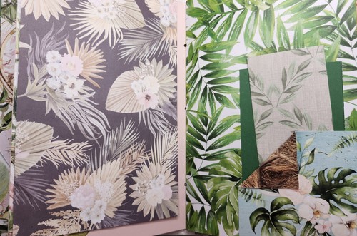 Handmade XL JUNK JOURNAL "TROPICAL PARADISE" Vacation Journal Florals 77 pgs - Picture 14 of 21